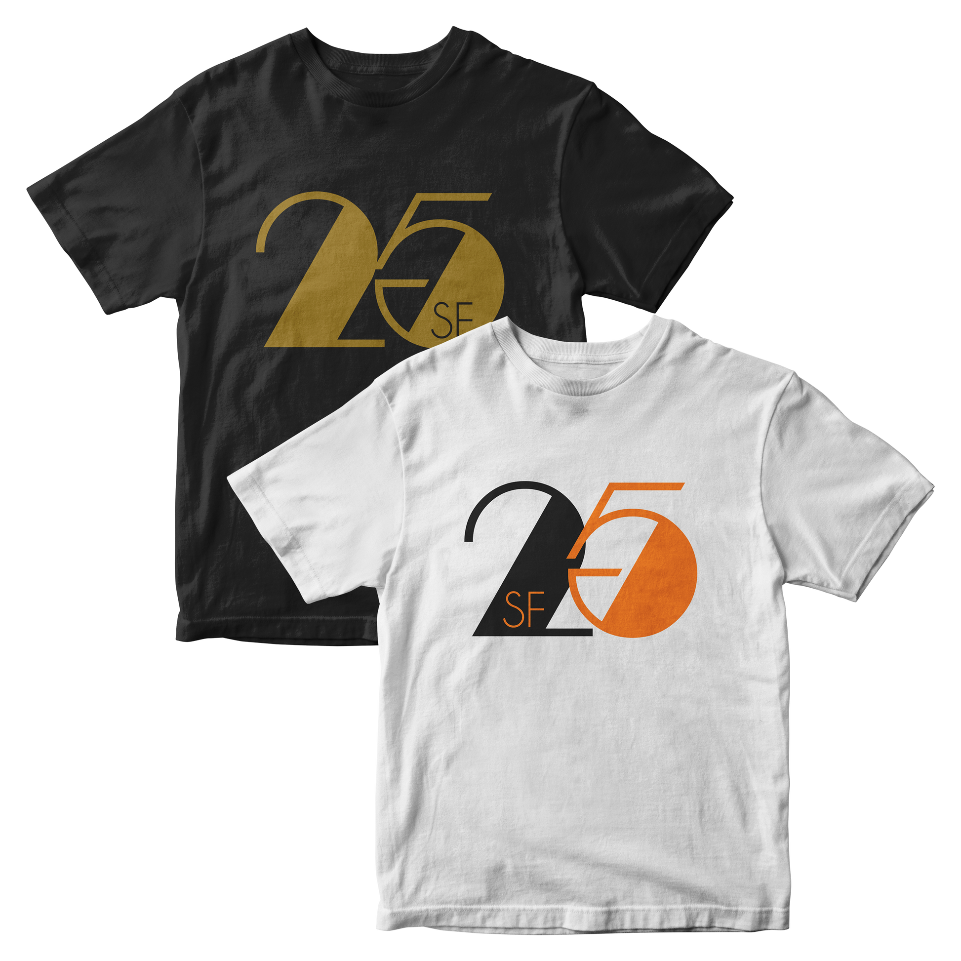 SF 25 T-shirt (White/Black)