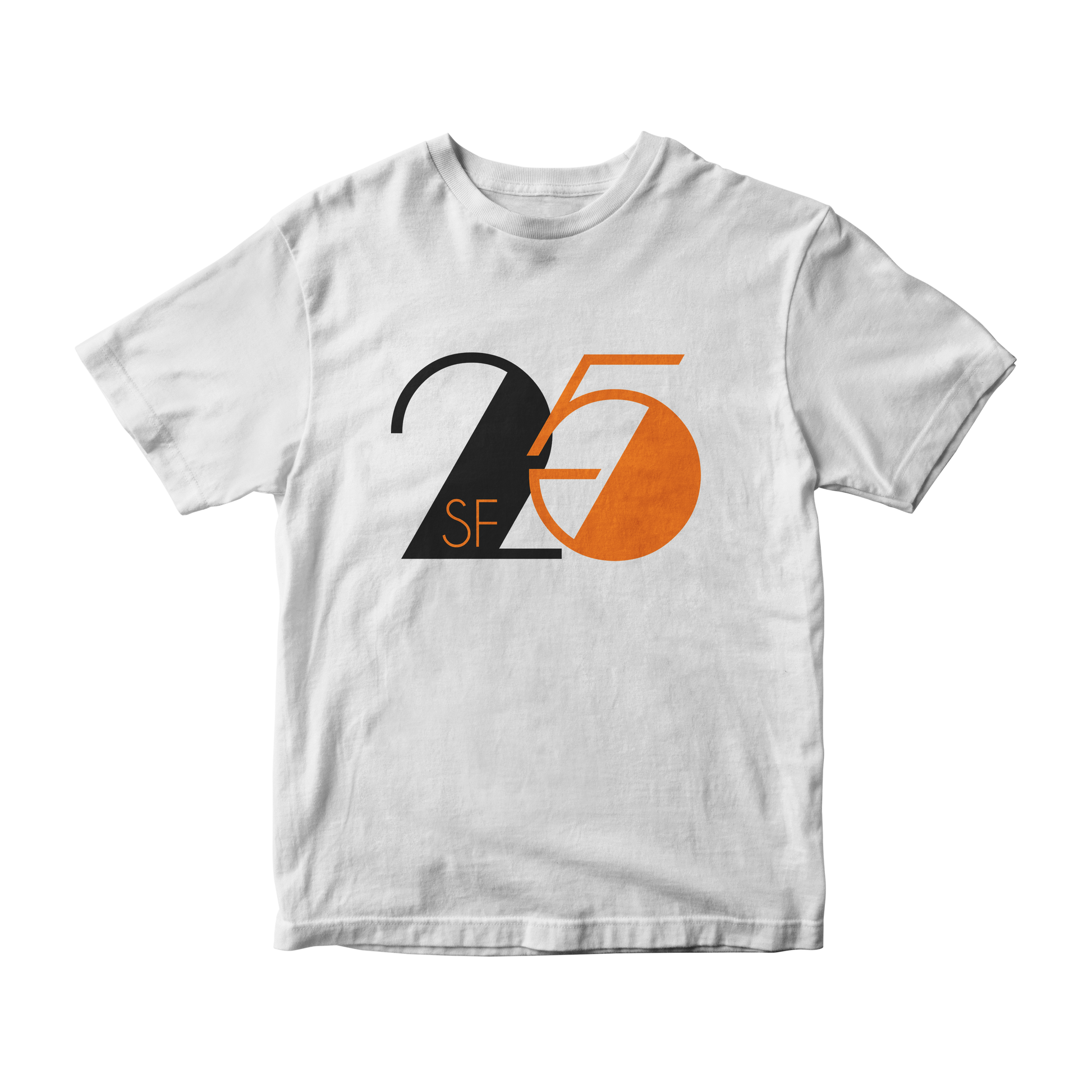 SF 25 T-shirt (White/Black)